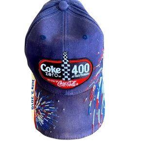 Coke Zero Nascar 400 Daytona Racing Fireworks July 3, 2010 adjustable hat Cap